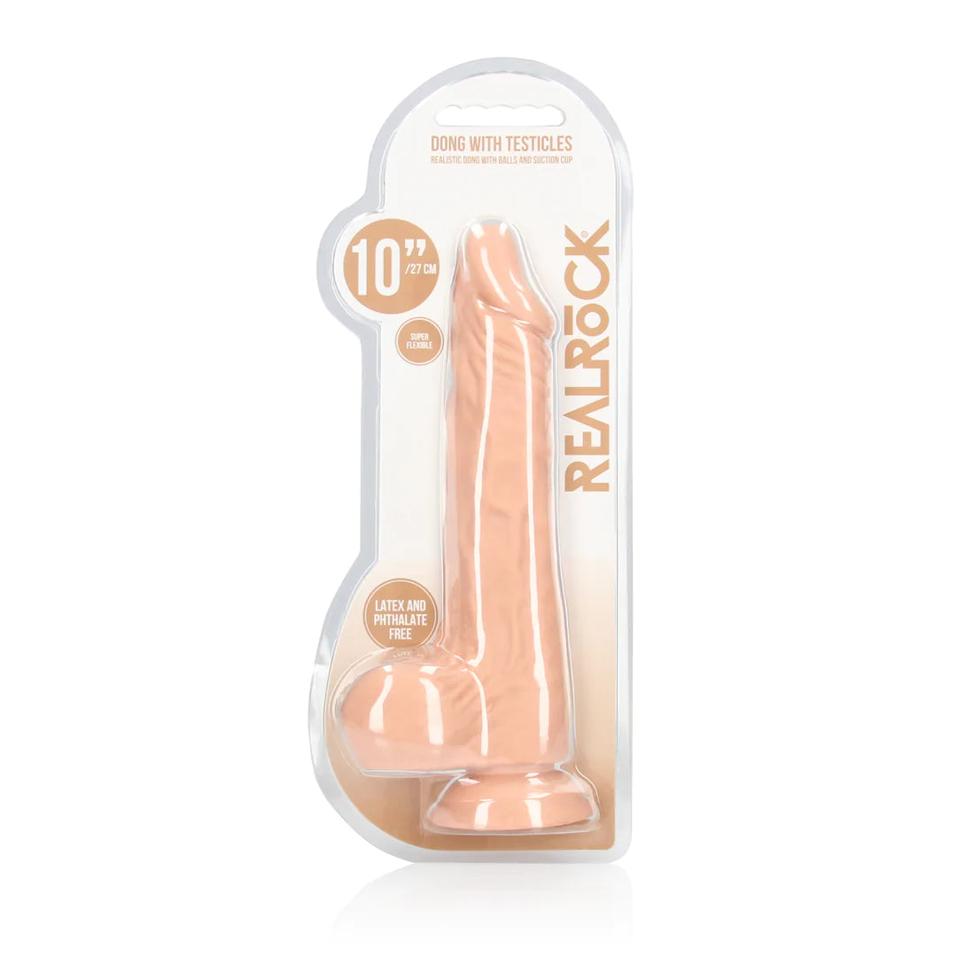 REALROCK Dong with Testicles 10”/25cm