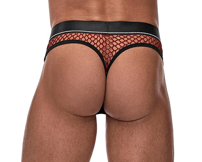 MALEPOWER Cock Ring Thong Red