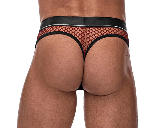 MALEPOWER Cock Ring Thong Red