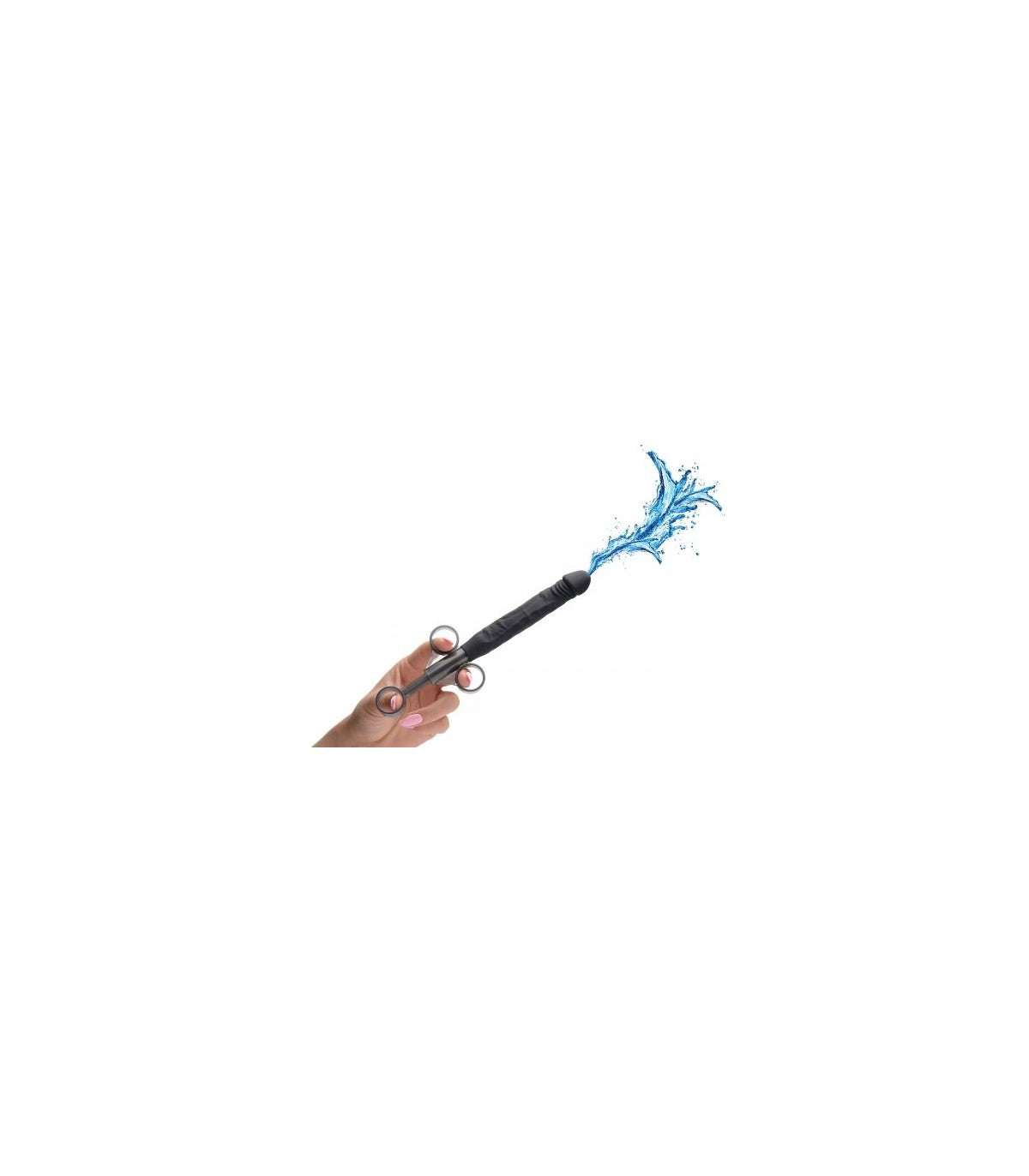 MASTERSERIES Jizz Shooter Silicone Dildo Lube Launcher