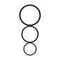 SHOTS Flat Cockring Set