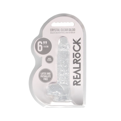 REALROCK Crystal Clear Dildo