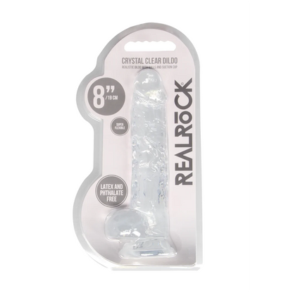 REALROCK Crystal Clear Dildo