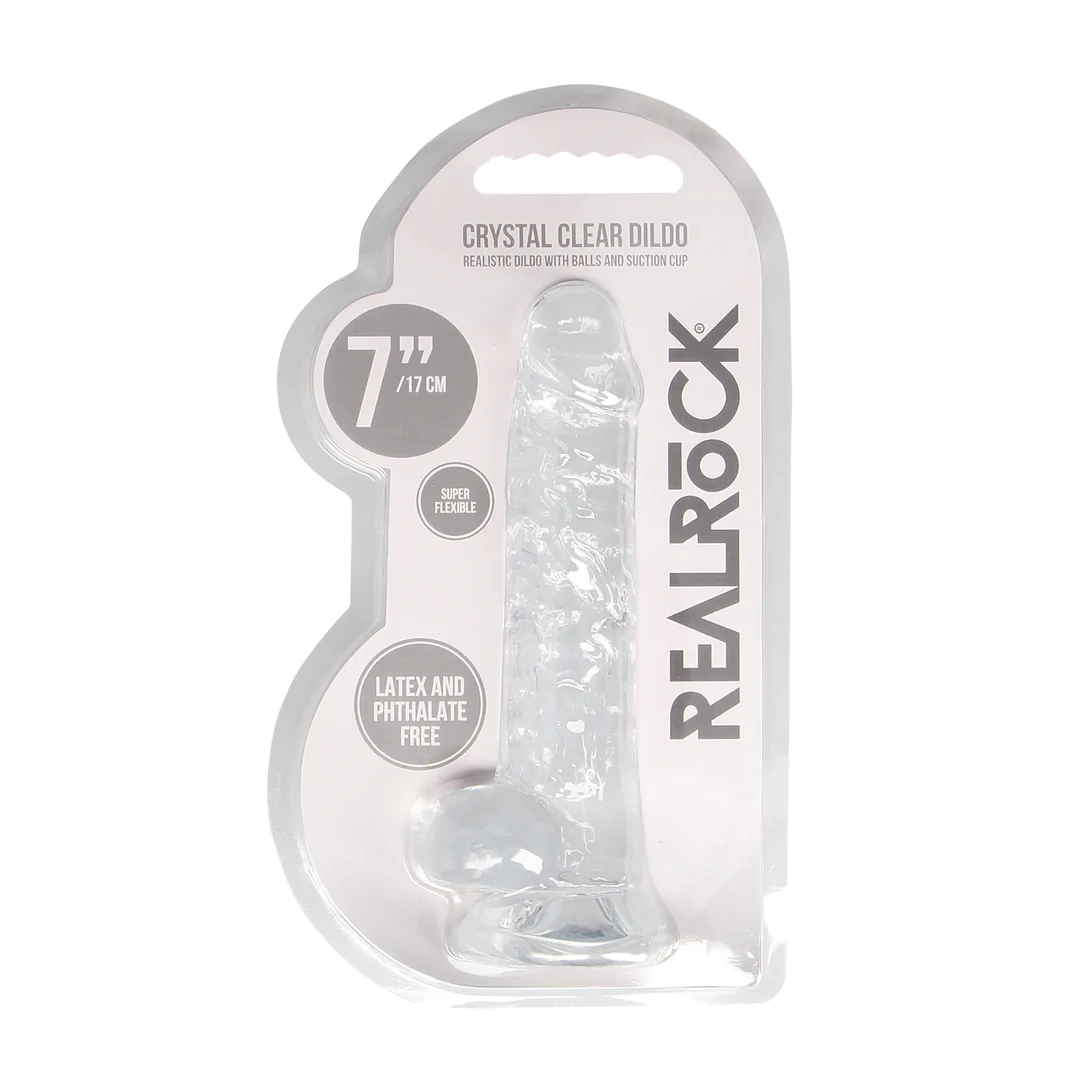 REALROCK Crystal Clear Dildo