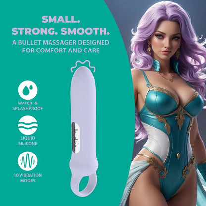 LOVELINE Vibrating Loop Grip - Lavender
