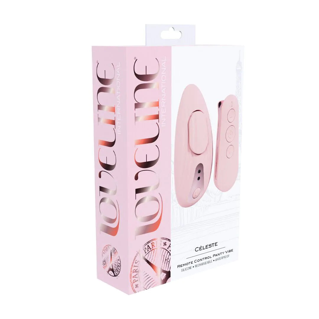 LOVELINE Céleste - Remote Control Panty Vibe - Pink