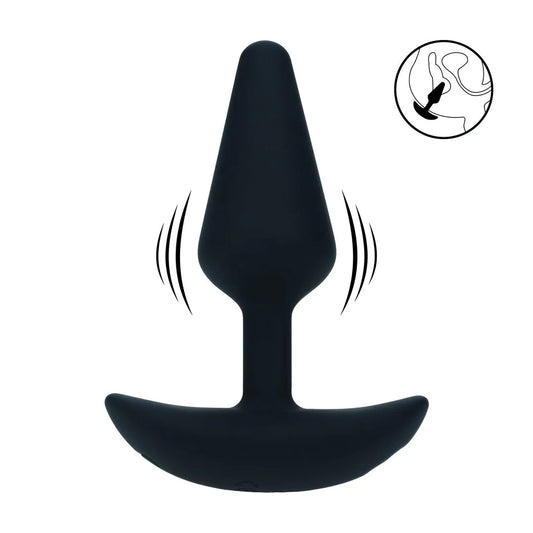 LEVELZ Classic Vibrating Silicone Anal Plug - S
