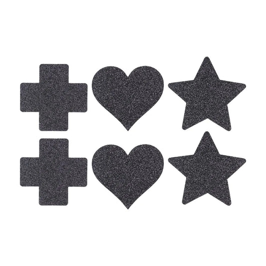 LEDÉSIR Nipple Cover Set - Cross Star Heart