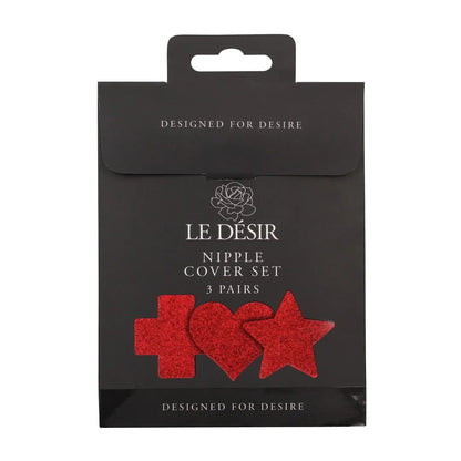 LEDÉSIR Nipple Cover Set - Cross Star Heart
