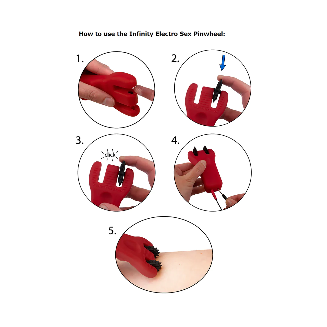 ELECTRASTIM Infinity - Silicone Fusion Pinwheel