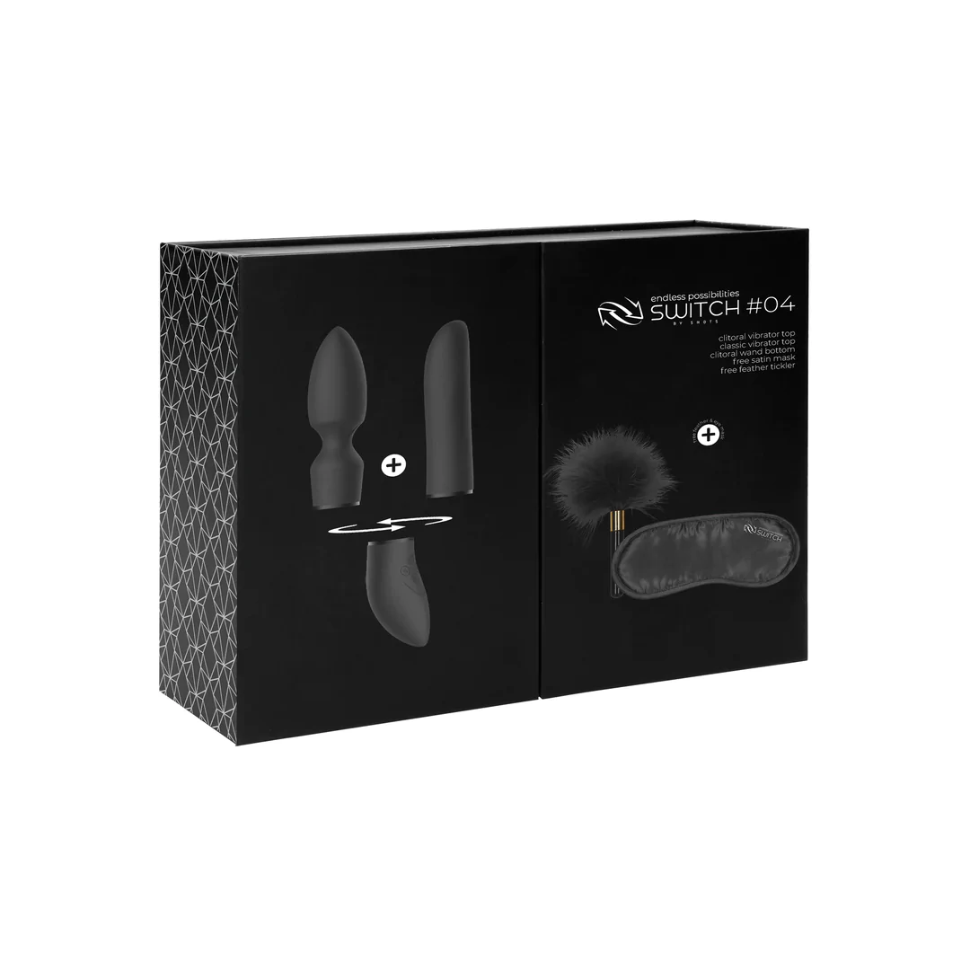 SWITCH Pleasure Kit #4 - Vibrator with Different Attachments