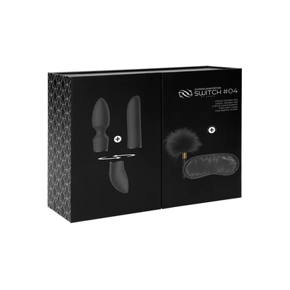 SWITCH Pleasure Kit #4 - Vibrator with Different Attachments