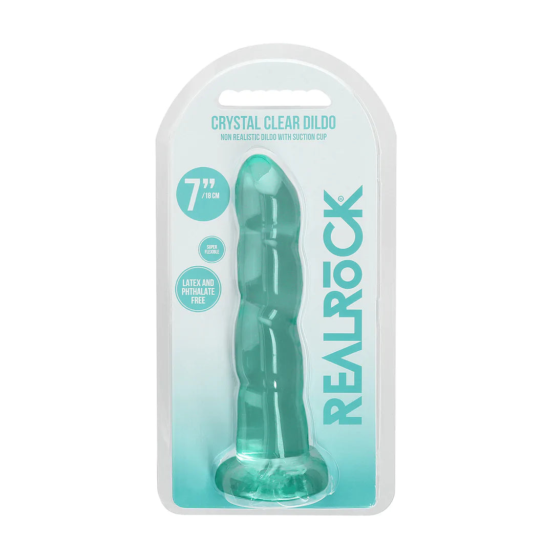 REALROCK Non-Realistic Dildo with Suction Cup - 7" / 17 cm