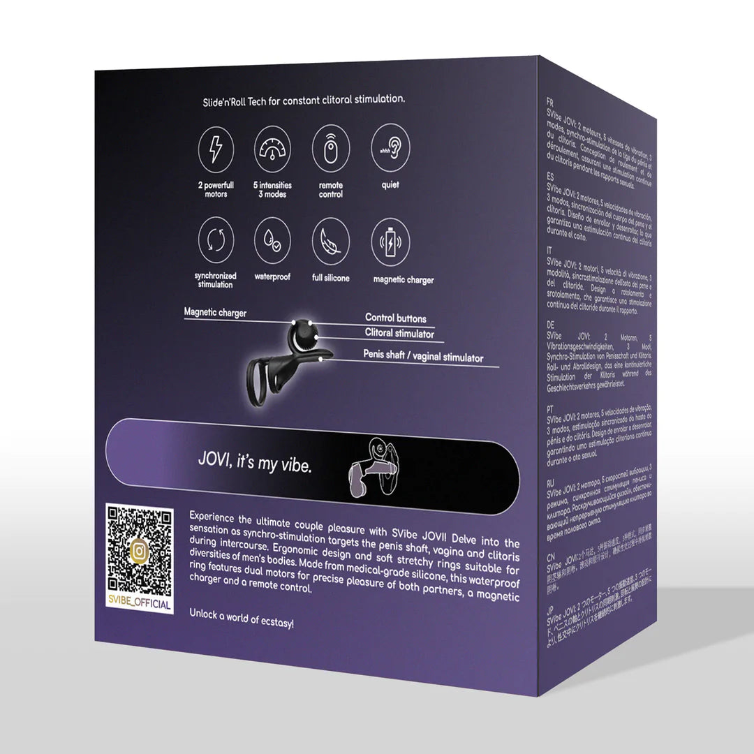 SVIBE Jovi Dual Couples Ring Stimulator