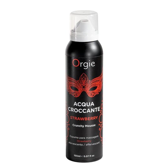 ORGIE Acqua Crocante - Crackeling Massage Foam - 5 fl oz / 150 ml