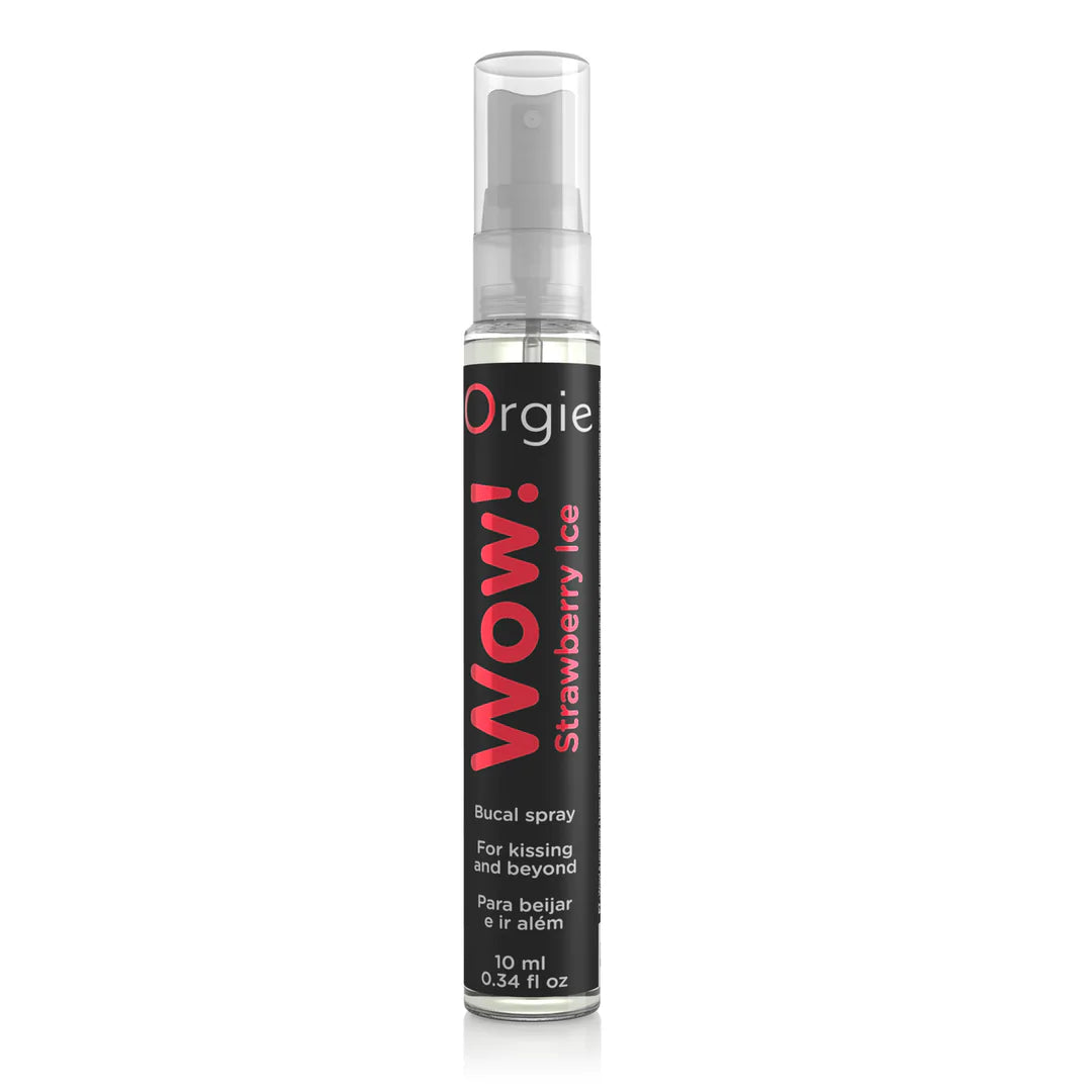 ORGIE Wow! Strawberry Ice - Bucal Spray - 0.34 fl oz / 10 ml