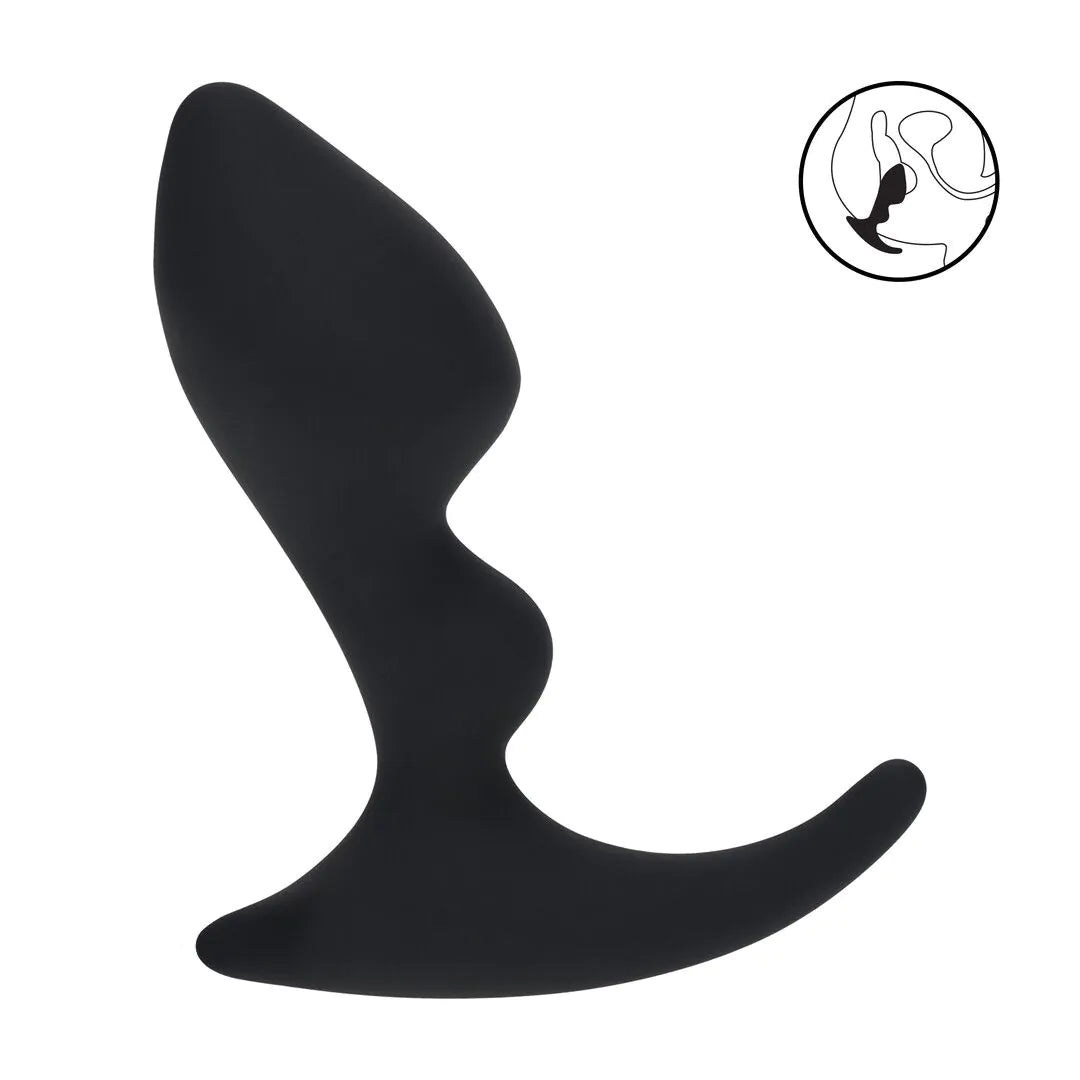 LEVELZ Double Ripple Silicone Prostate Massager