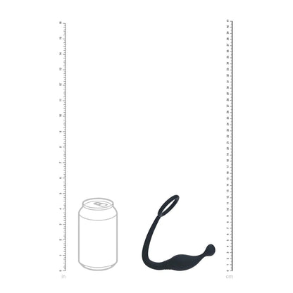 LEVELZ Silicone Cockring with Prostate Stimulator - S