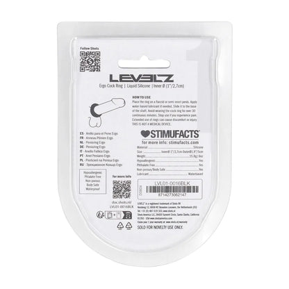 LEVELZ Ergo Liquid Silicone Cockring