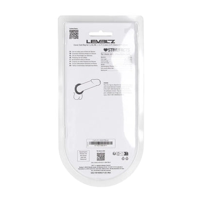 LEVELZ Classic Silicone Cockring Set of 3 - L/XL/XXL