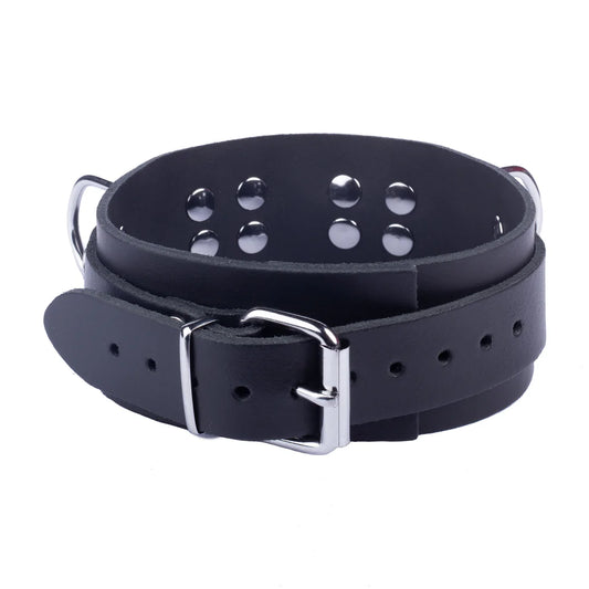 THERED Ultra Leather Necklace - Black