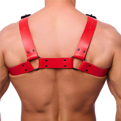 THERED Bulldog Leather Harness