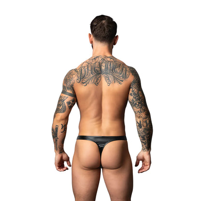 MALEPOWER Wetlook Bong Thong - S/M - Black