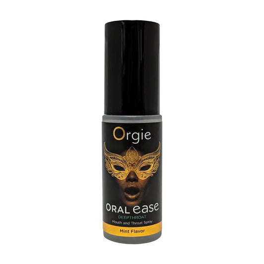 ORGIE Oral Ease Deepthroat - Mouth and Throat Spray - Mint Flavor - 0.5 fl oz / 15 ml
