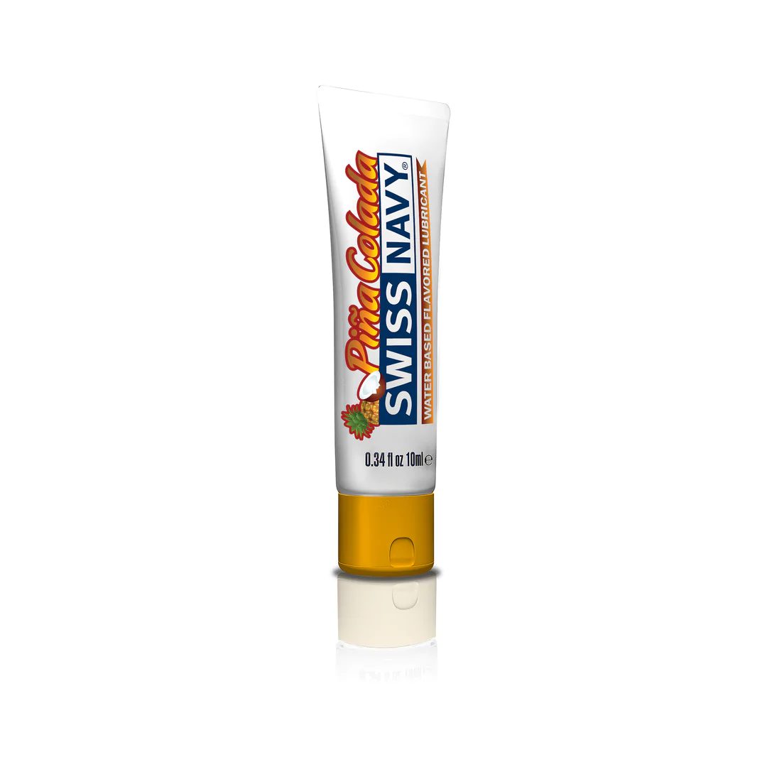 SWISSNAVY Lubricant with Piña Colada Flavor - 0.3 fl oz / 10 ml
