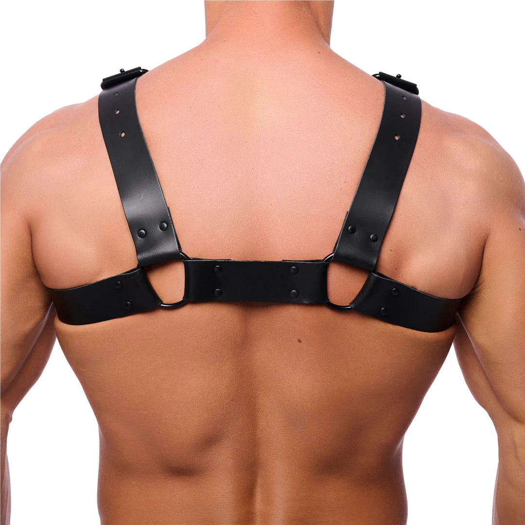 THERED Bulldog Leather Harness