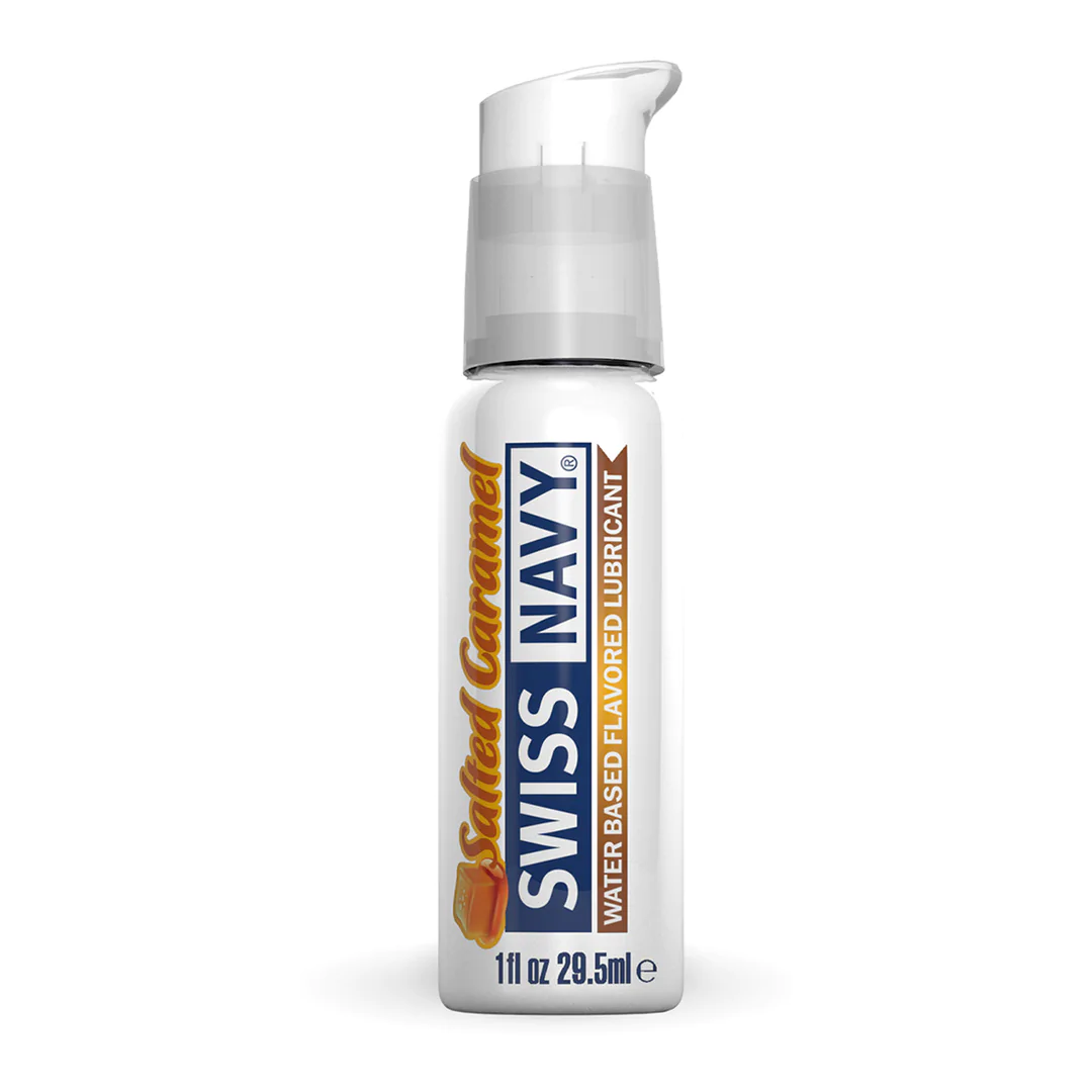 SWISSNAVY Lubricant with Salted Caramel flavor - 1 fl oz / 30 ml