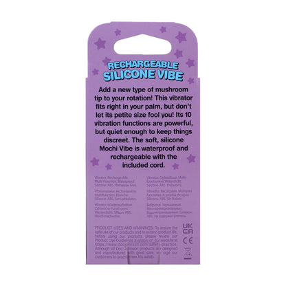DOCJOHNSON Mushroom Vibe - Rechargeable Silicone Vibrator