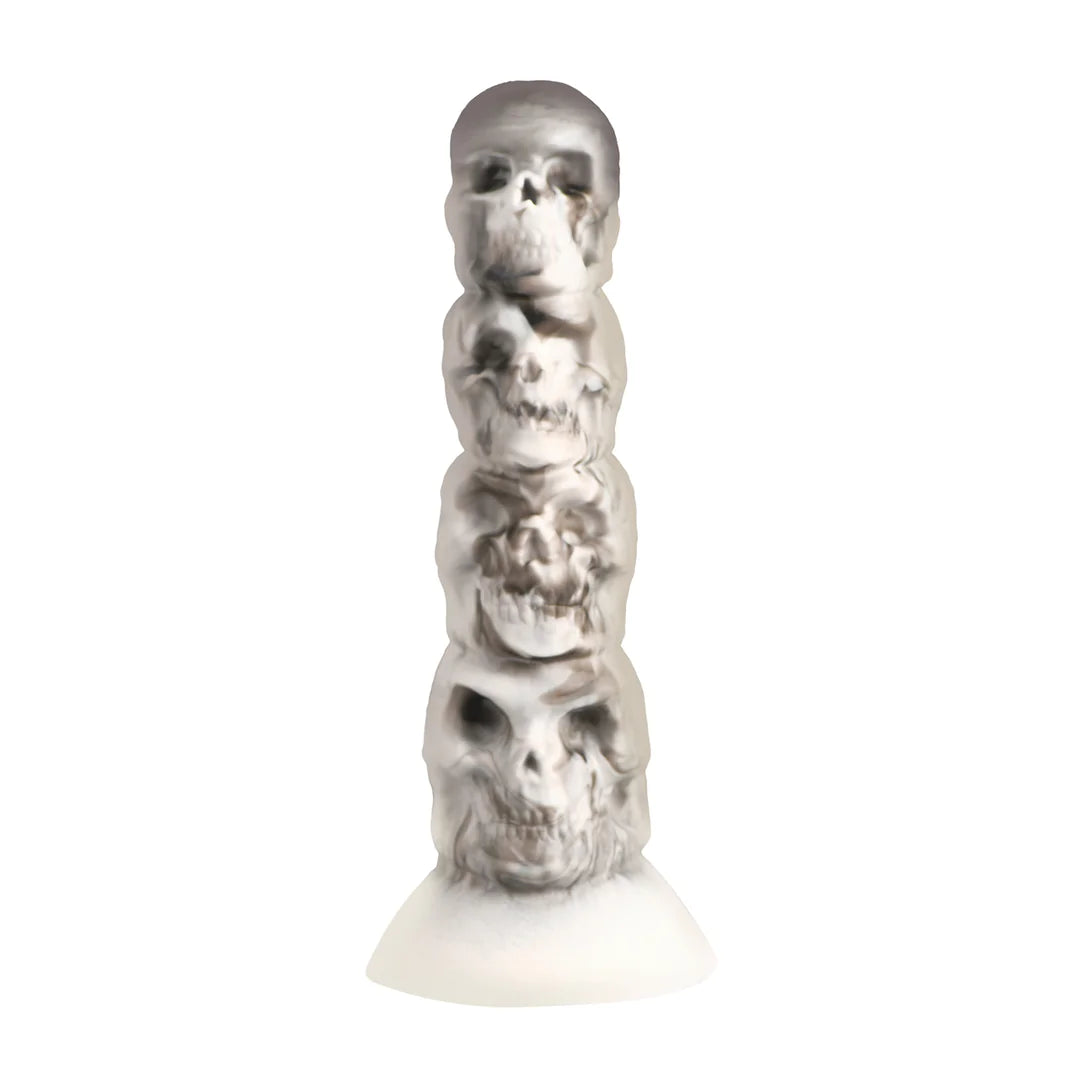 CREATURECOCKS Tower of Doom - Silicone Dildo - Grey