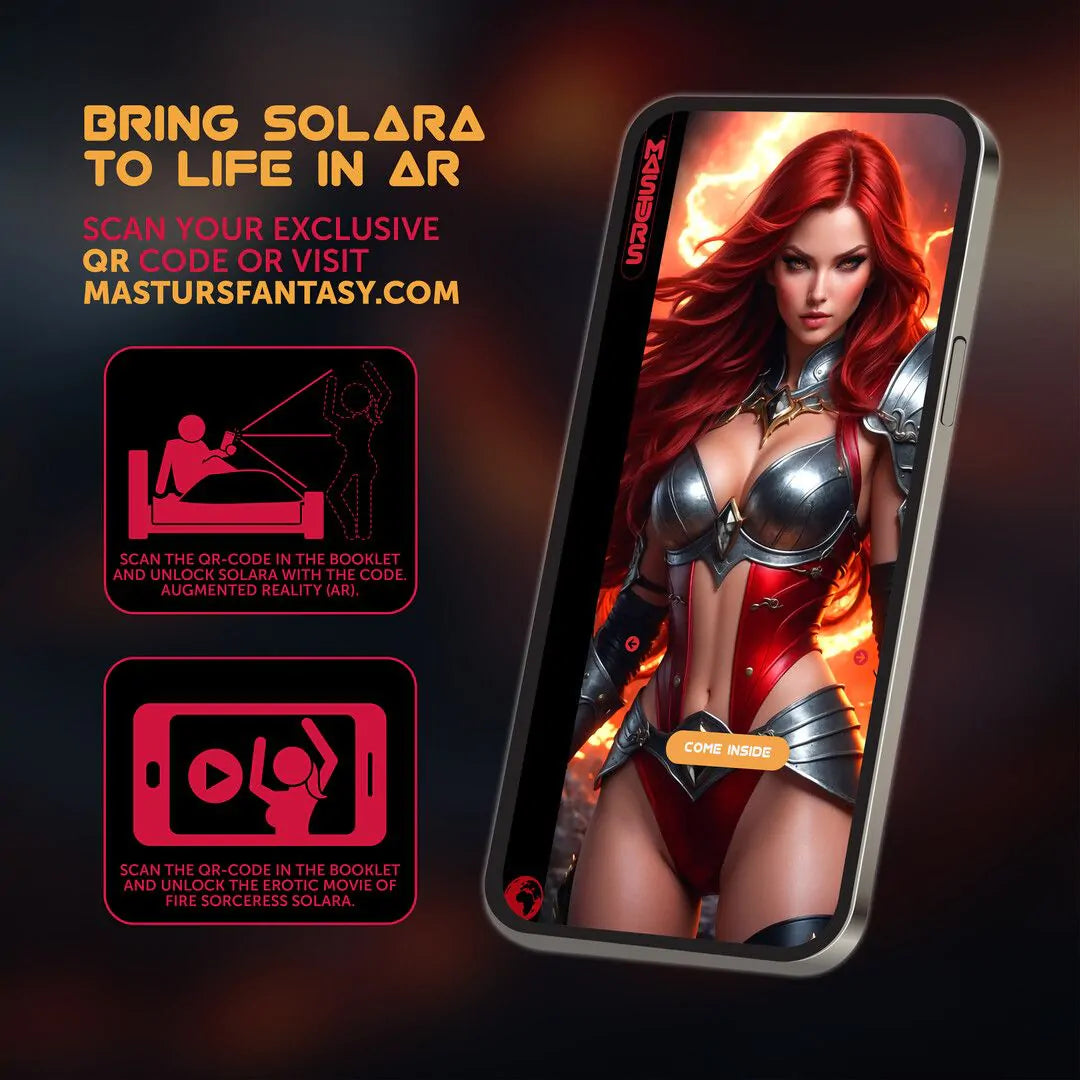 MASTURS Solara - Fire Sorceress - Multi Function Masturbator