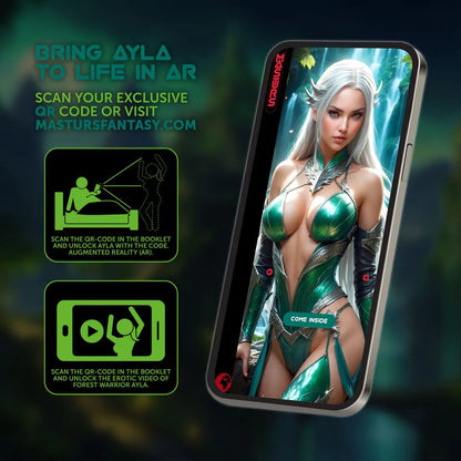 MASTURS Ayla - Forest Warrior - Multi Function Masturbator