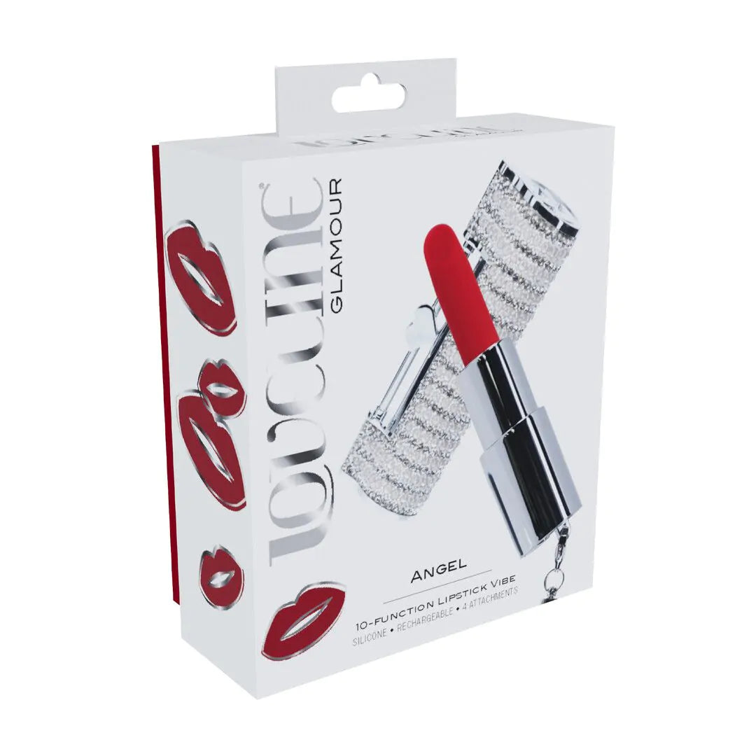 LOVELINE Angel - Lipstick Vibrator with 4 Attachments