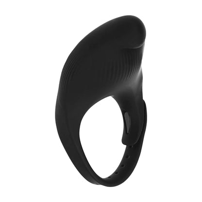 LEVELZ Adjustable Vibrating Silicone Cockring - Black