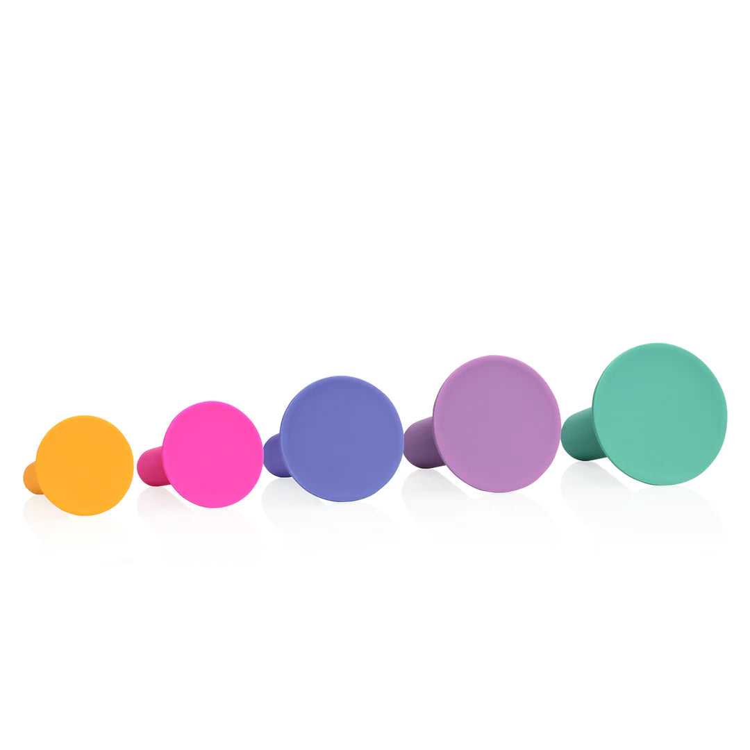 LOVELINE Silicone Vagina Dilator Set - Multicolored