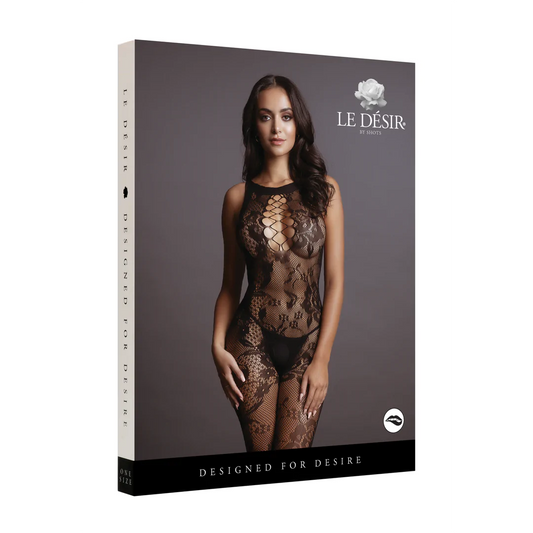 LEDÉSIR Criss Cross Neck Bodystocking