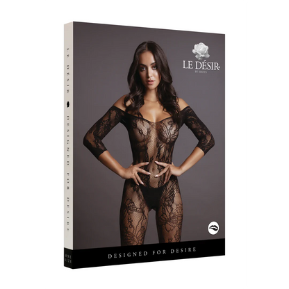 LEDÉSIR Lace Sleeved Bodystocking