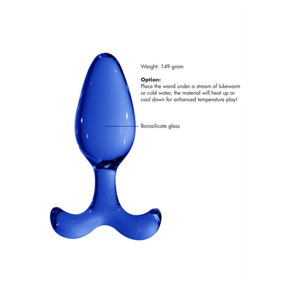 CHRYSTALINO Expert - Glass Butt Plug