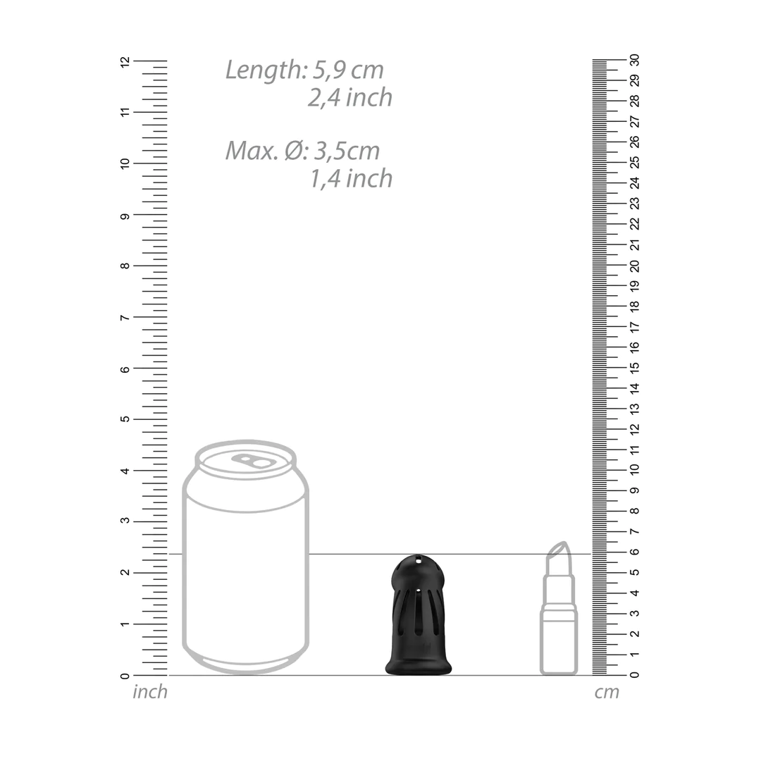 MANCAGE Ultra Soft Silicone Chastity Cage