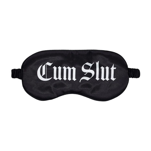OUCH! Printed Satin Mask - Black