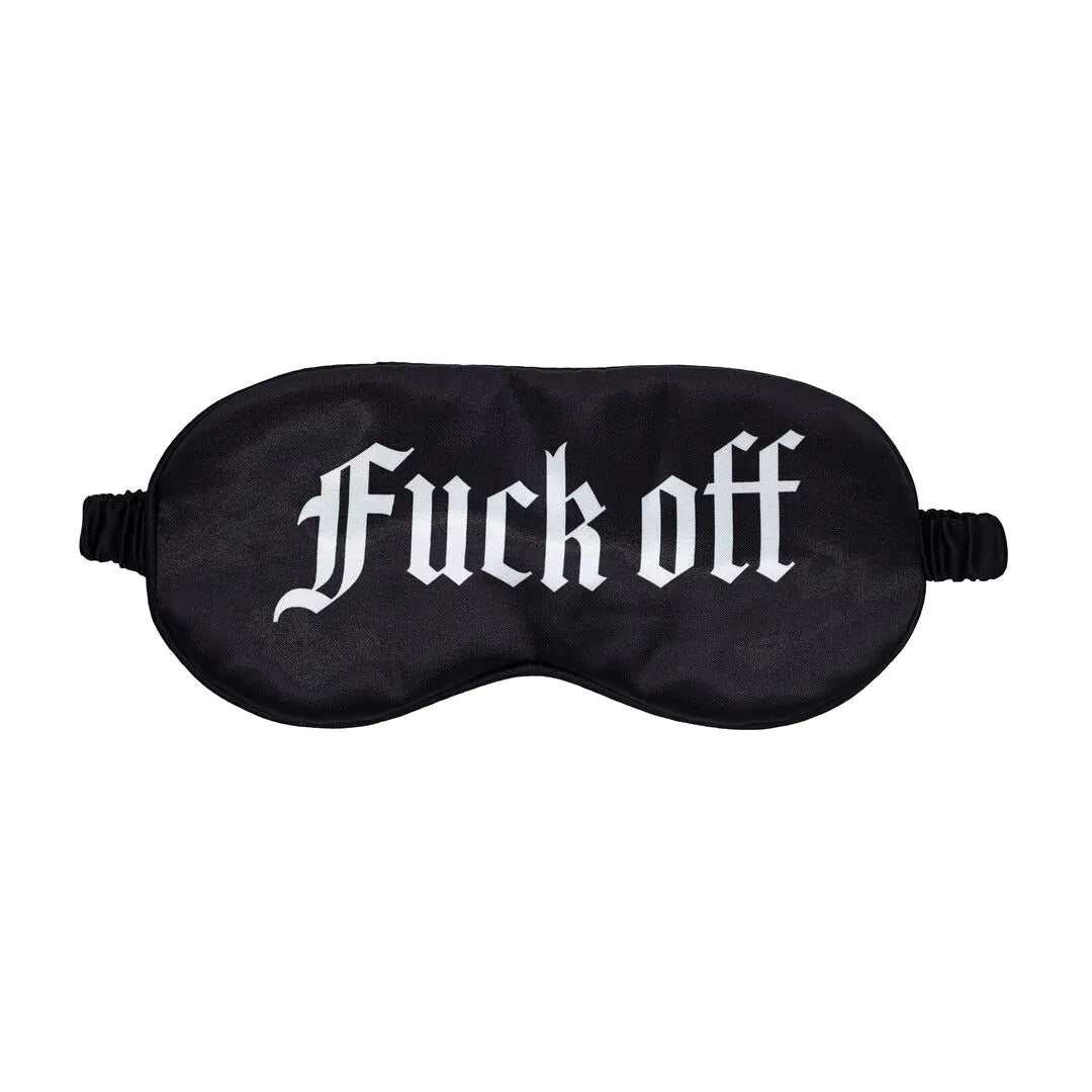 OUCH! Printed Satin Mask - Black