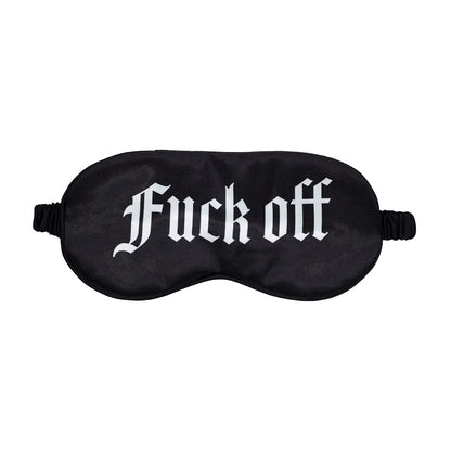 OUCH! Printed Satin Mask - Black