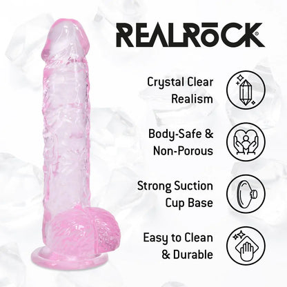 REALROCK Realistic Dildo with Balls - 5" / 12,7 cm