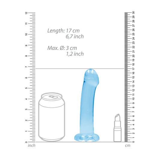 REALROCK Non-Realistic Dildo with Suction Cup - 7" / 17 cm