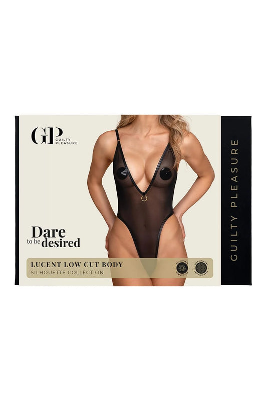 GUILTYPLEASURE Lucent Low Cut Body S/M