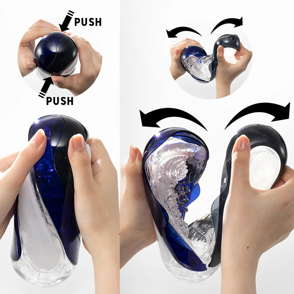 TENGA Flip 360 Midnight Purple