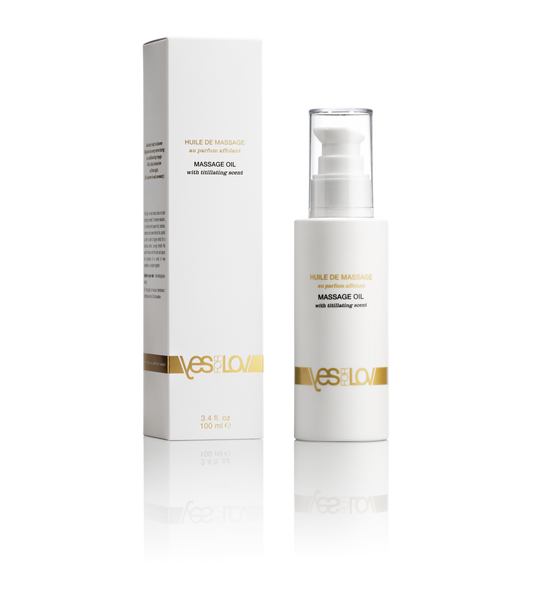 YESFORLOV Massage Oil With Titillating Scent 100ml